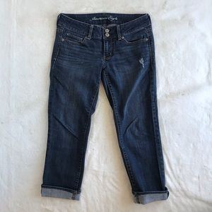 American Eagle Jean Capris